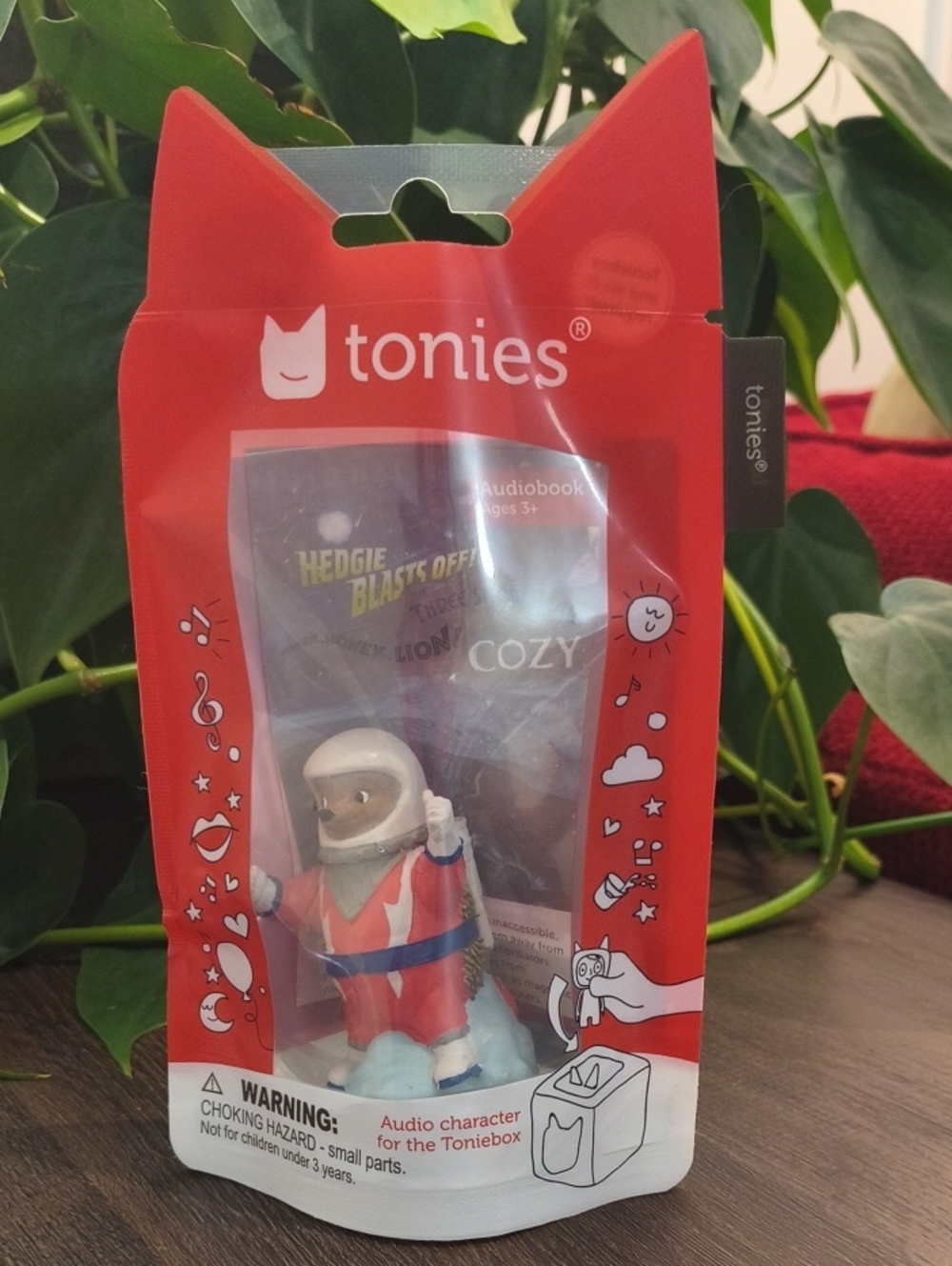 tonies Hedgie Blasts Off! Ages 3+ NWT
